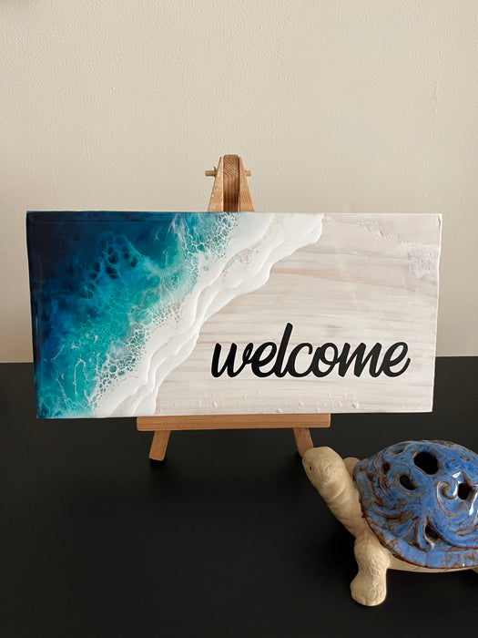 Welcome Plaque