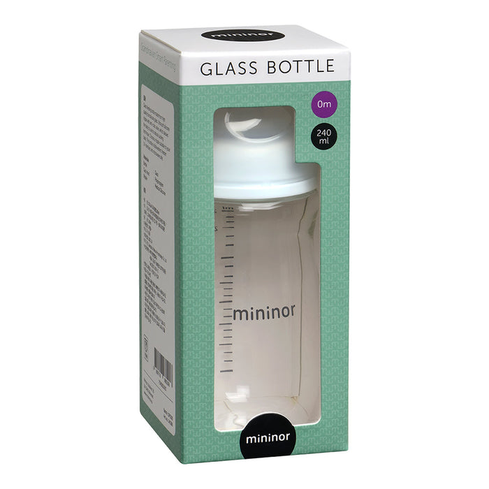 Mininor - Glass Bottle 240ml 0M