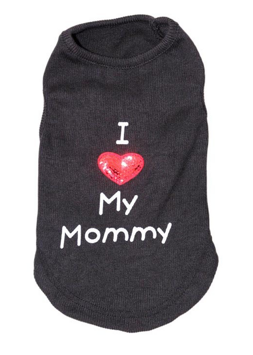 I love my Mommy/Daddy Pet Apparel
