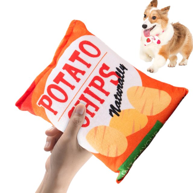 Paw-tato Pooch Plushie Squeaker Toy!