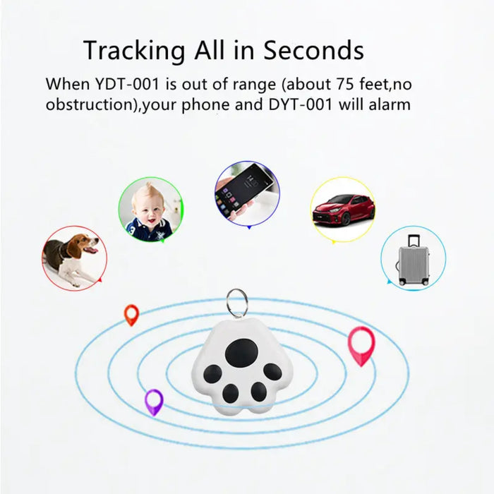 PawfectGuard Pet Locator: Bluetooth 4.0 Tracker