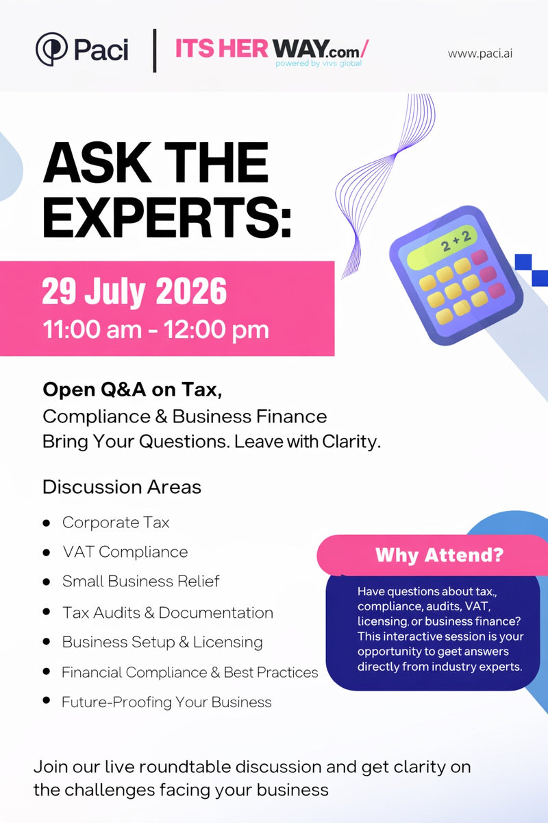 Ask the Experts: Open Q&A on Tax, Compliance & Business Finance | 29 July 2026