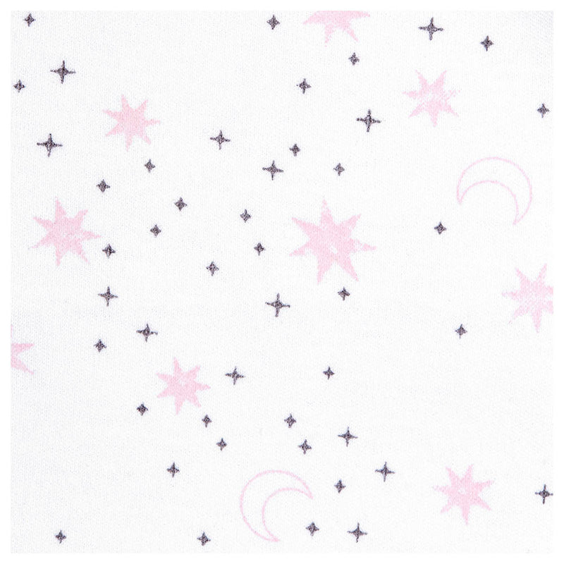 HALO SleepSack Swaddle 1.5 TOG 100% Cotton Midnight Moons Pink