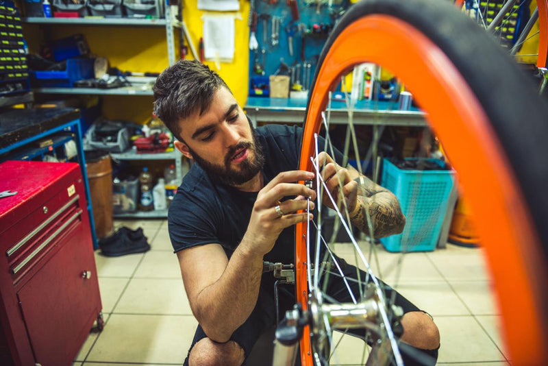 Flat Tire Repair & Tube Replacement