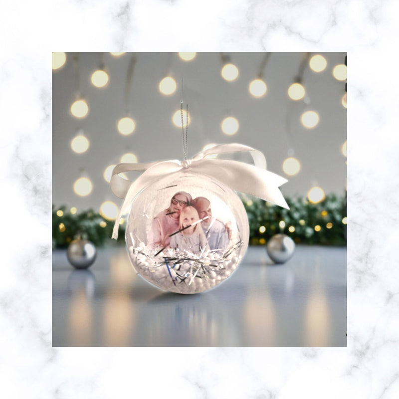Personalized Christmas 3D Photo Ornament