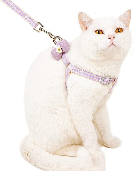 Polka Dot Realness Harness and Leash Set! (Green & Pink)
