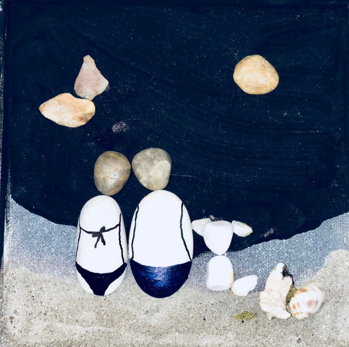 Beach moment
