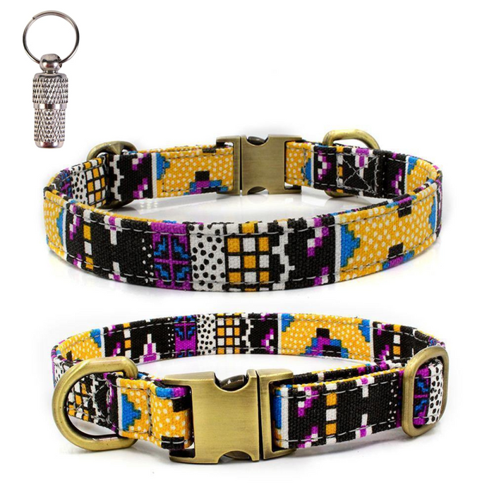 Bohochic Collars with 1 Free Pet ID Capsule