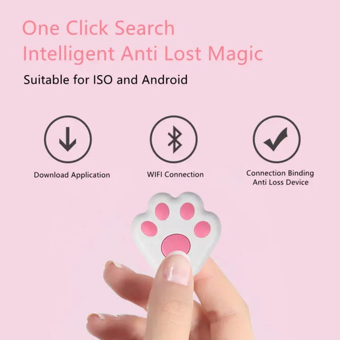 PawfectGuard Pet Locator: Bluetooth 4.0 Tracker