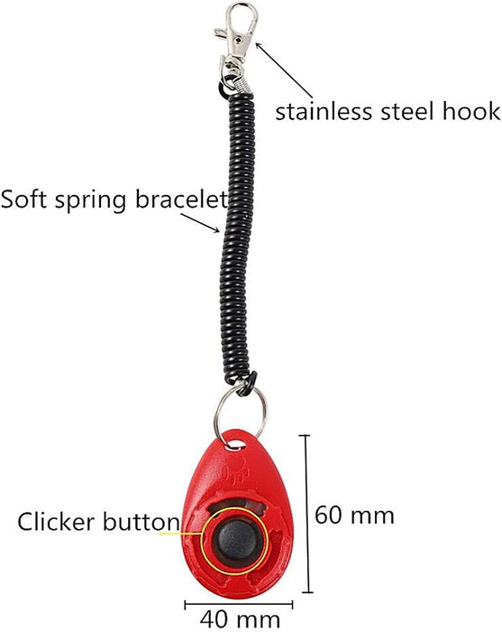 Pawsome Pet Training Clicker (Orange)