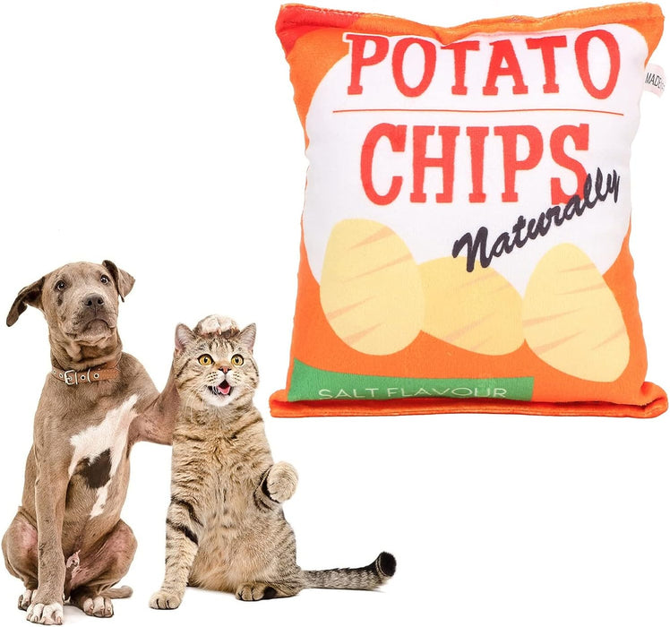 Paw-tato Pooch Plushie Squeaker Toy!