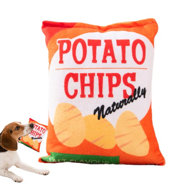 Paw-tato Pooch Plushie Squeaker Toy!