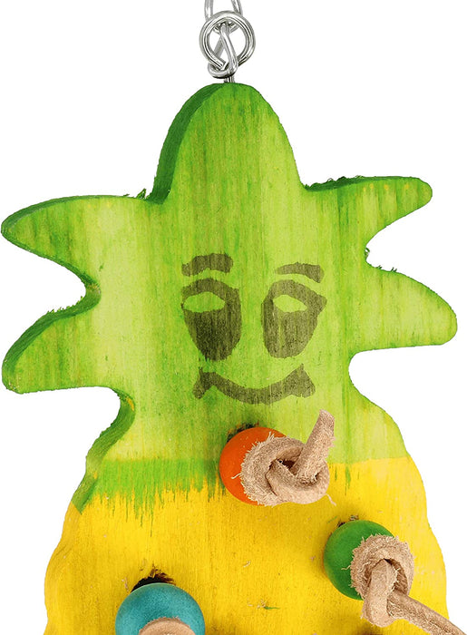 Polly's Paradise: 50 cm Large Pineapple Chew Toy!