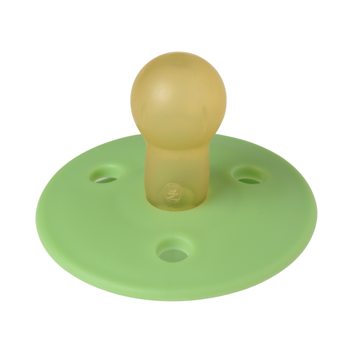 Mininor - Round Pacifier Latex 0M