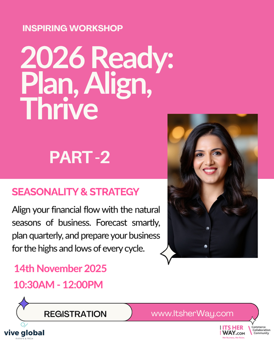2026 Ready: Plan, Align, Thrive by Armin Jamula - 13th, 14th, & 17th November