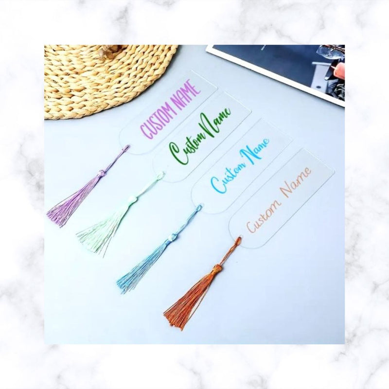 Custom Acrylic Bookmark | Planner Bookmark | Journal Bookmark | Teachers Gift | Christmas Gift