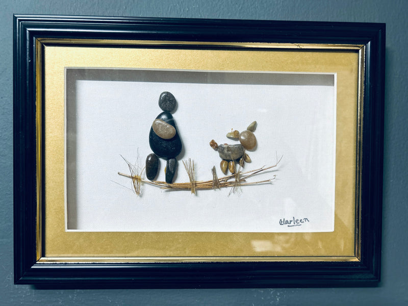 Man with a dog
