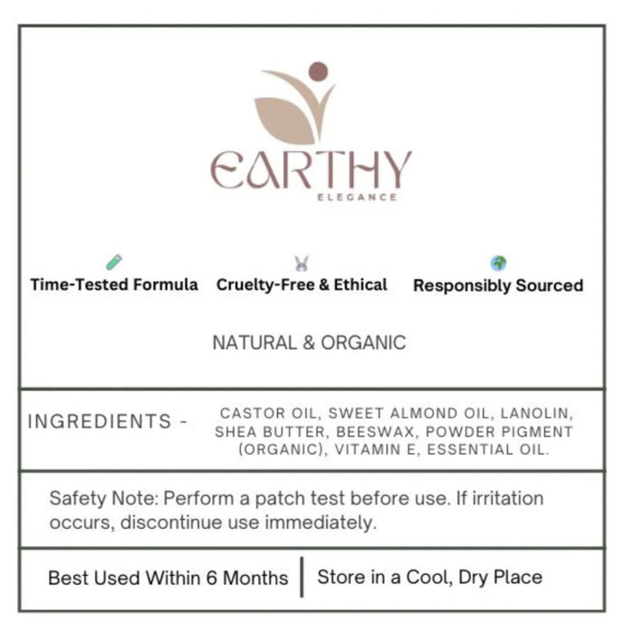 Customizable Lipsticks & Lip Balm - Earthy Elegance