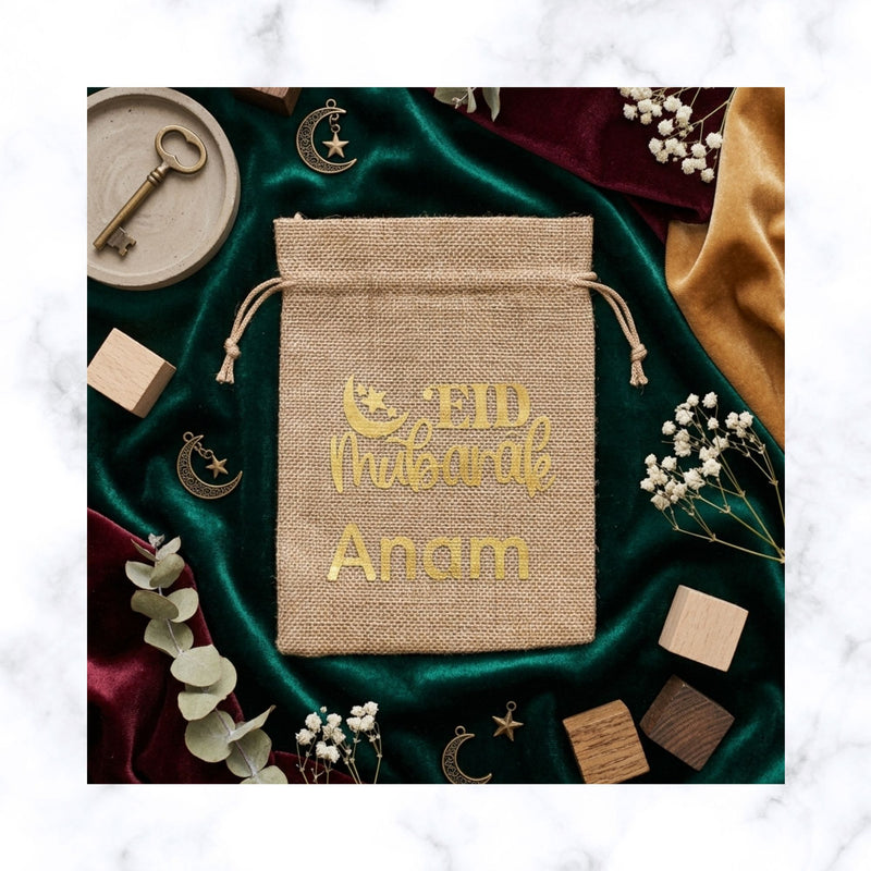 Personalized Eid Gift Bags – Elegant Custom Keepsakes