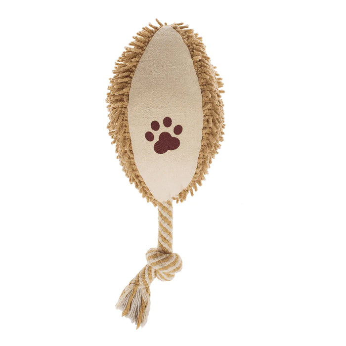 Chic Canine Comfort: 3-Piece Elegant Khaki Piggy Plush Dog Toy Set