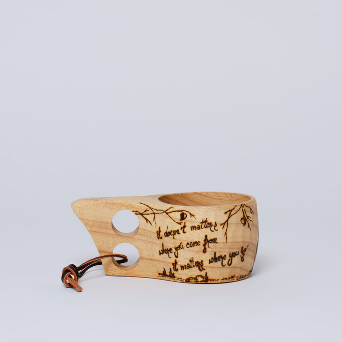 Wooden cup