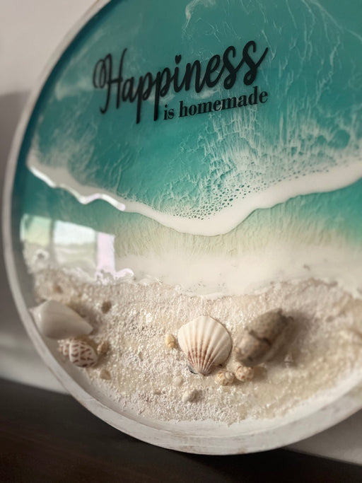 Beach Art Plate