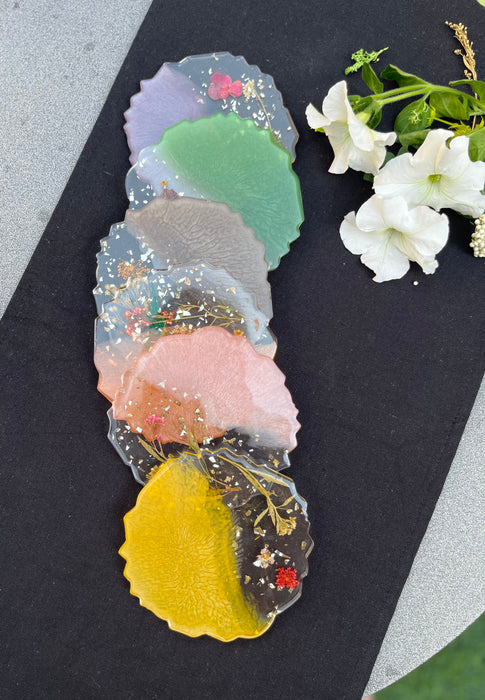 Pearl Flower Coasters