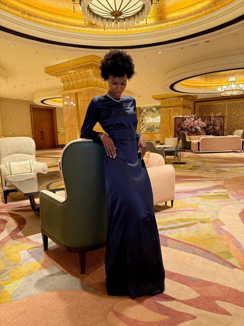 Layla belted dress