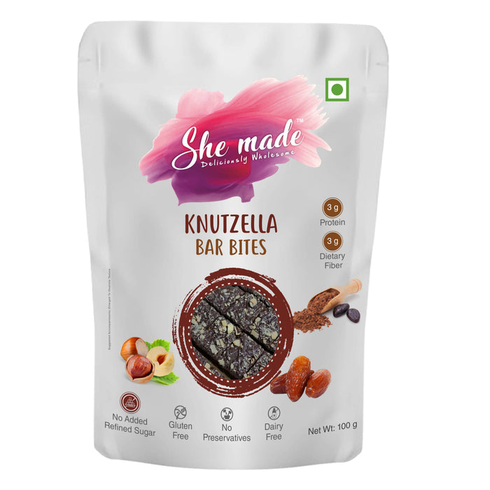 She Made Knutzella Bar Bites 100g