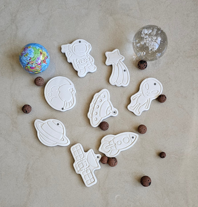 My Space clay charms for kids