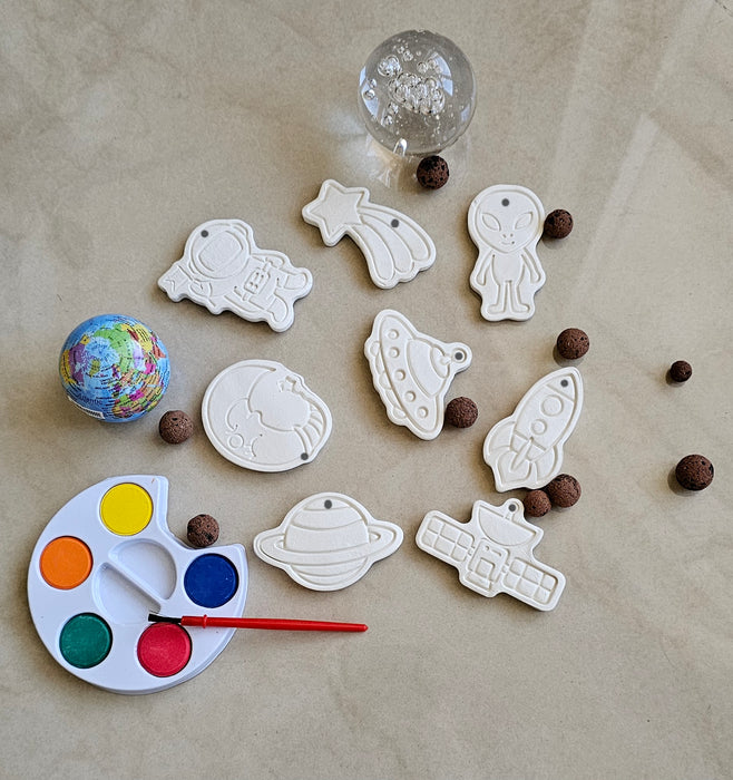 My Space clay charms for kids