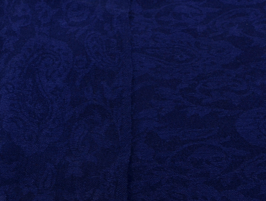Midnight Blue Pure Pashmina Stole  - Unisex