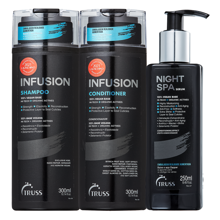 INFUSION SHAMPOO + CONDTIONER + NIGHT SPA ORIGINAL