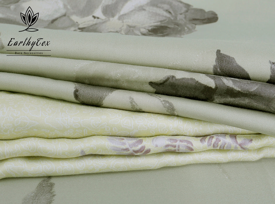 Serenity Blossoms Bedding Set