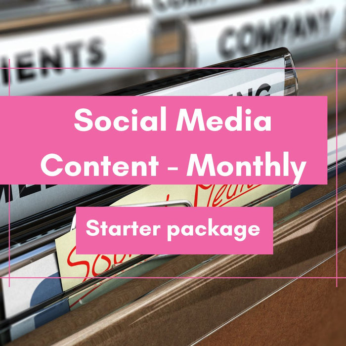 Starter Package - Facebook and Instargram