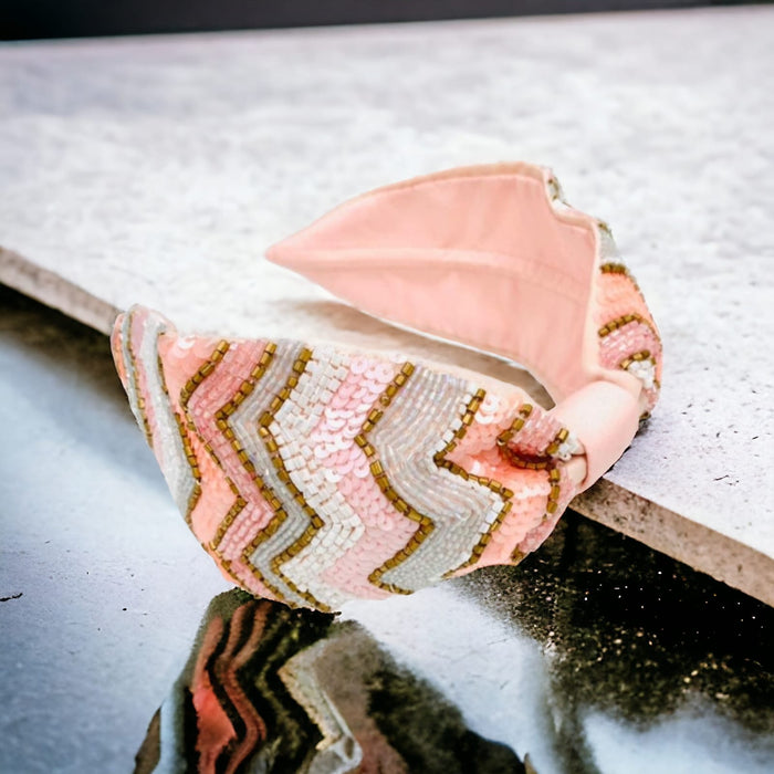 Handmade Zig Zag Headband
