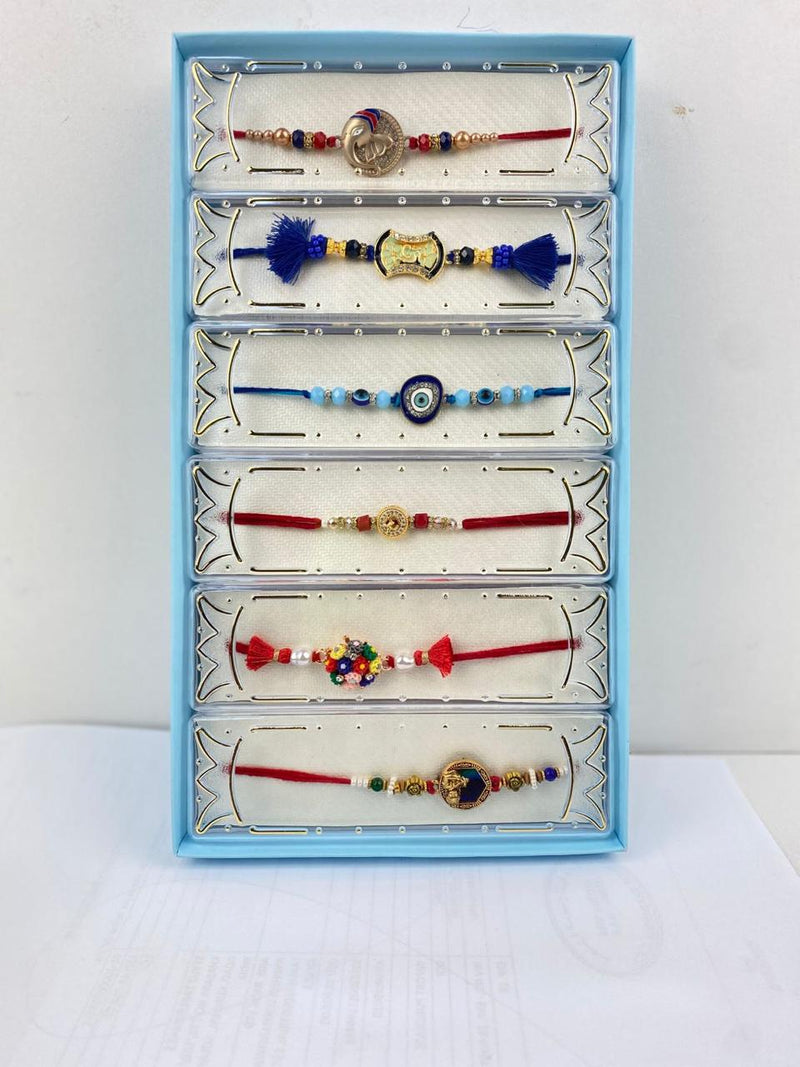 Rakhi Gift Box – Set of 6 (Box 3)