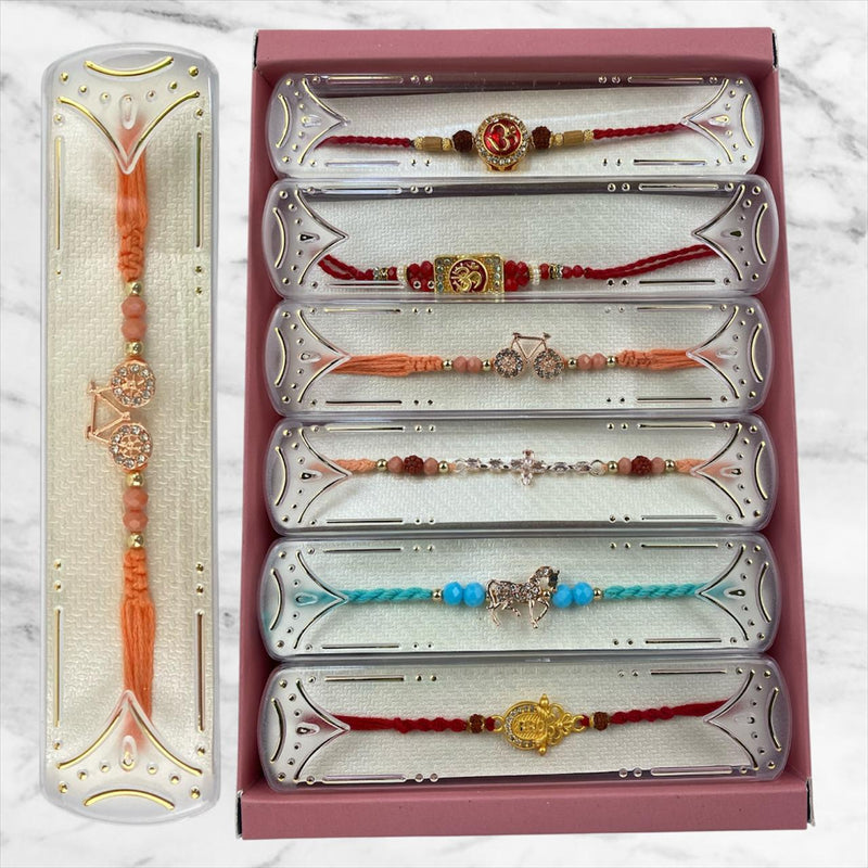 Rakhi Gift Box – Set of 6 (Box 7)