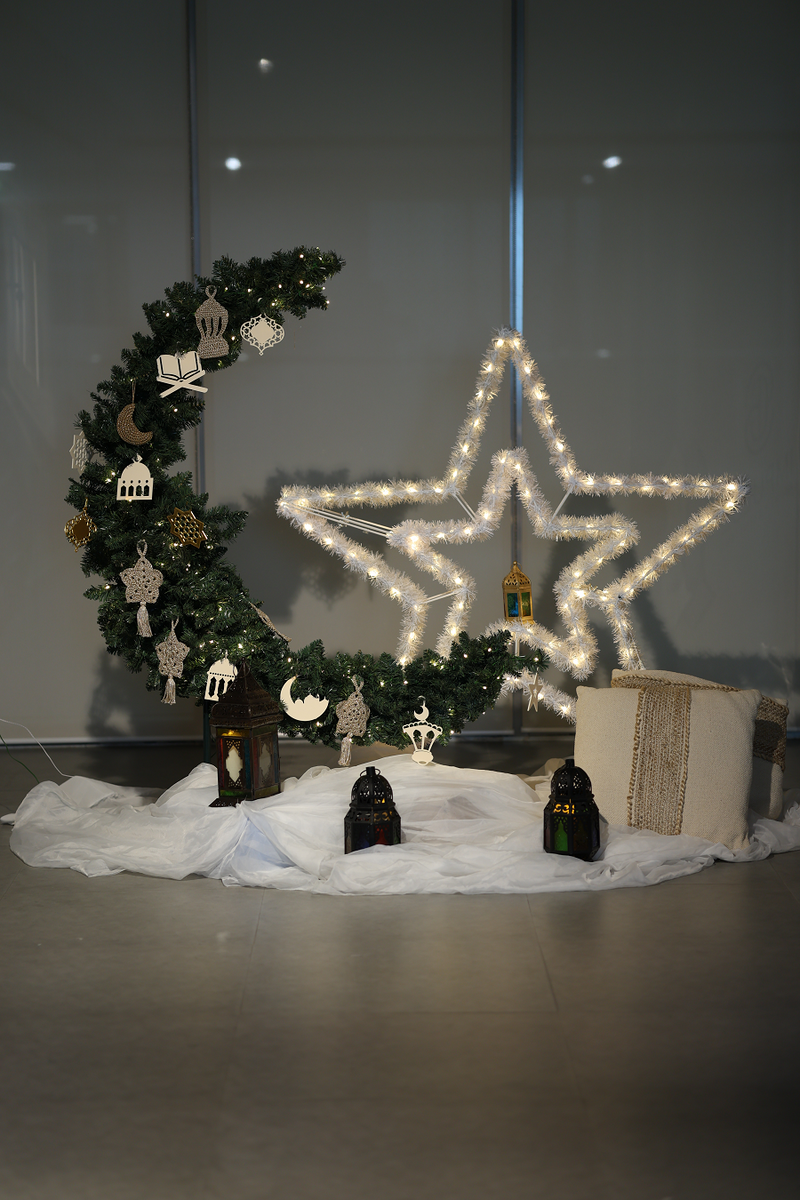 Ramadan Star – White