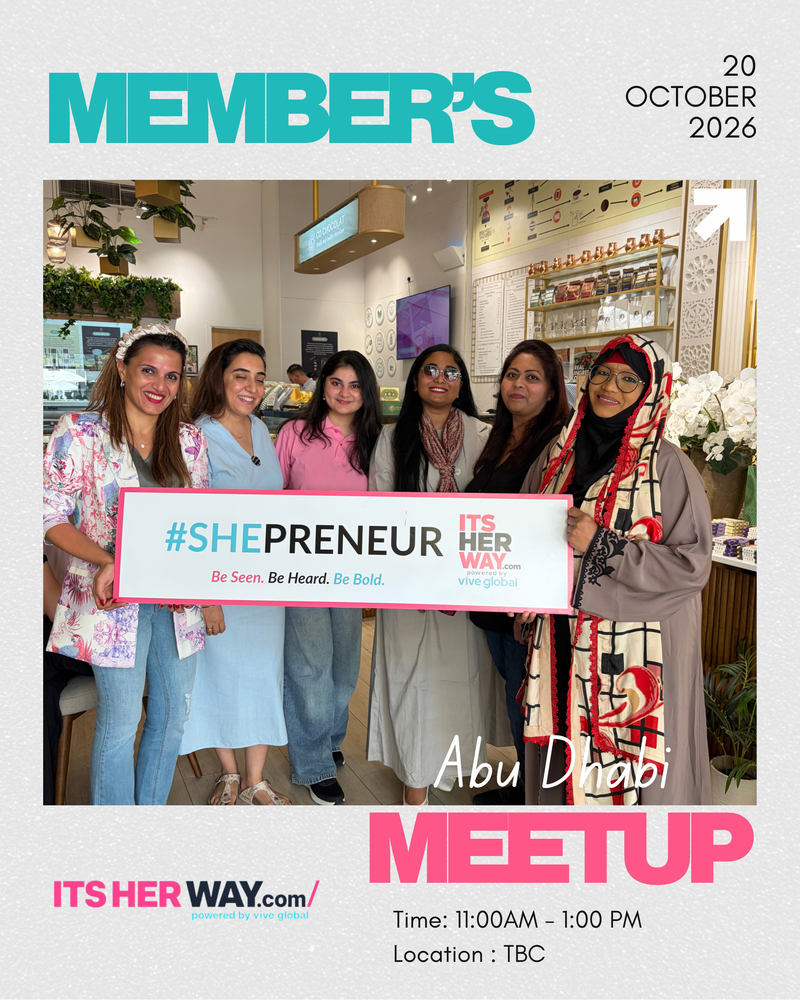 Members Morning Meetup | Abu Dhabi | 20 October 2026