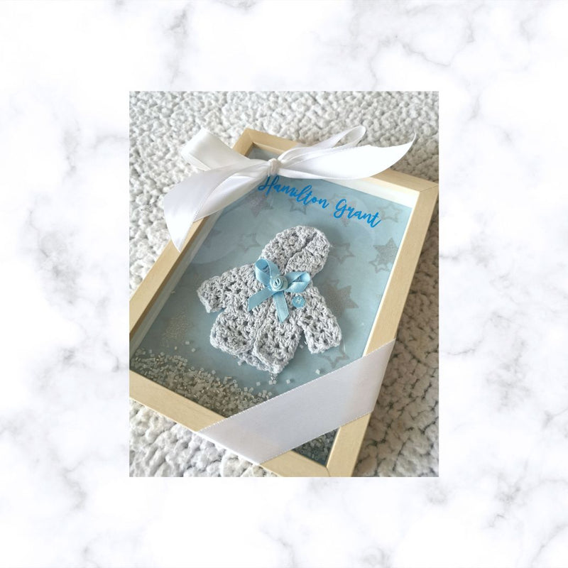 New Born Baby Gift | Baby Shower Gift | Gift For New Parents | Personalised Organic Swaddle