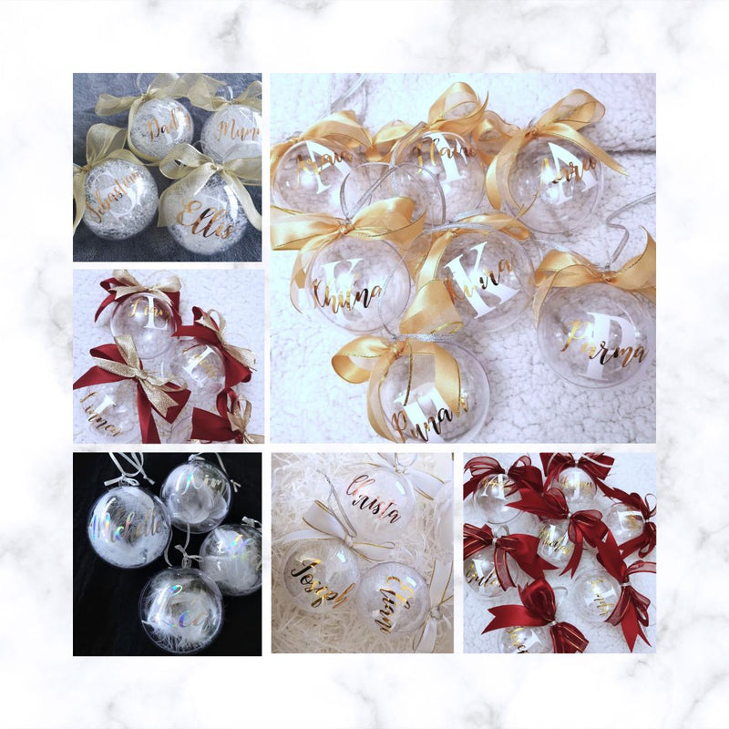 Personalized Christmas Bauble