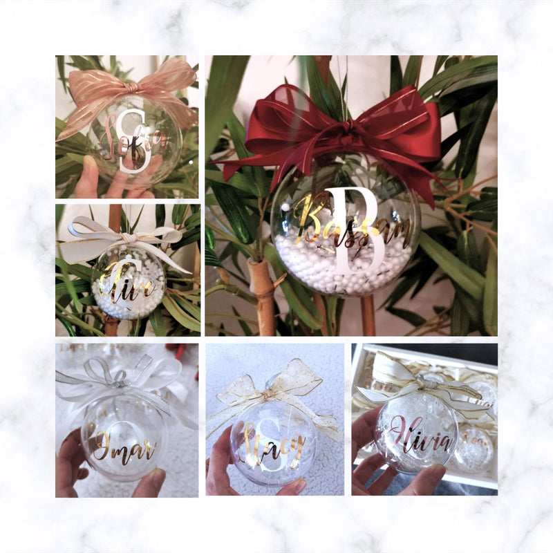 Personalized Christmas Bauble