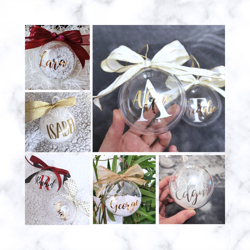Personalized Christmas Bauble