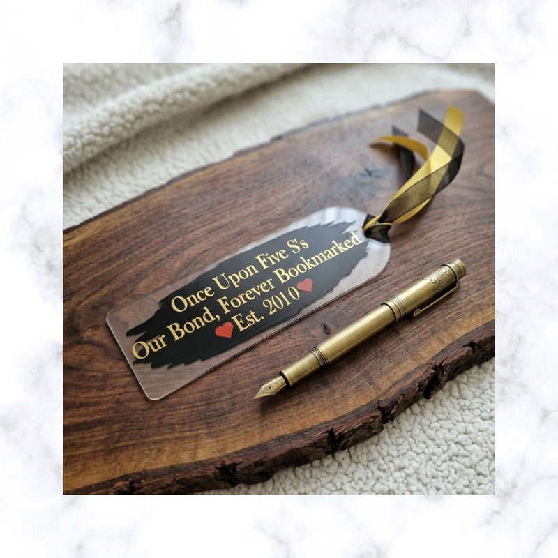 Custom Acrylic Arch Bookmark | Planner Bookmark | Journal Bookmark | Teachers Gift | Christmas Gift