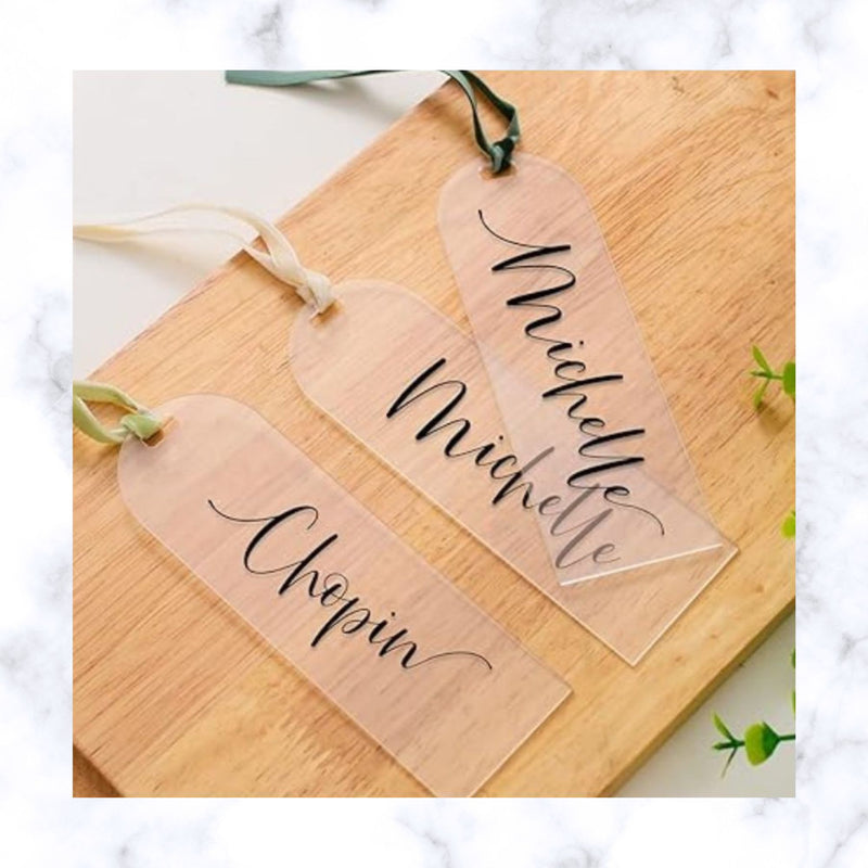 Custom Acrylic Arch Bookmark | Planner Bookmark | Journal Bookmark | Teachers Gift | Christmas Gift