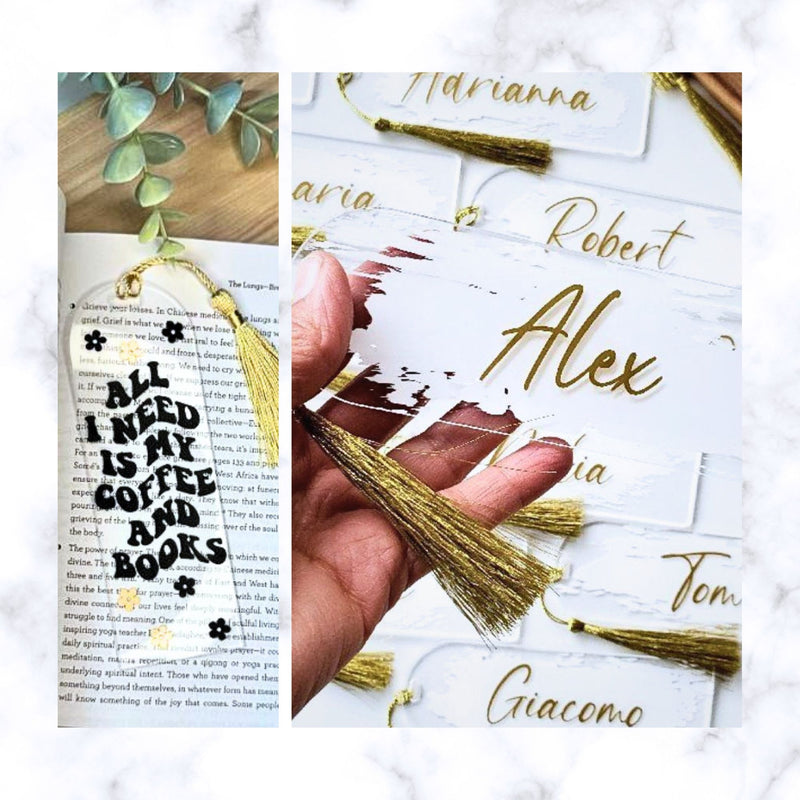 Custom Acrylic Arch Bookmark | Planner Bookmark | Journal Bookmark | Teachers Gift | Christmas Gift