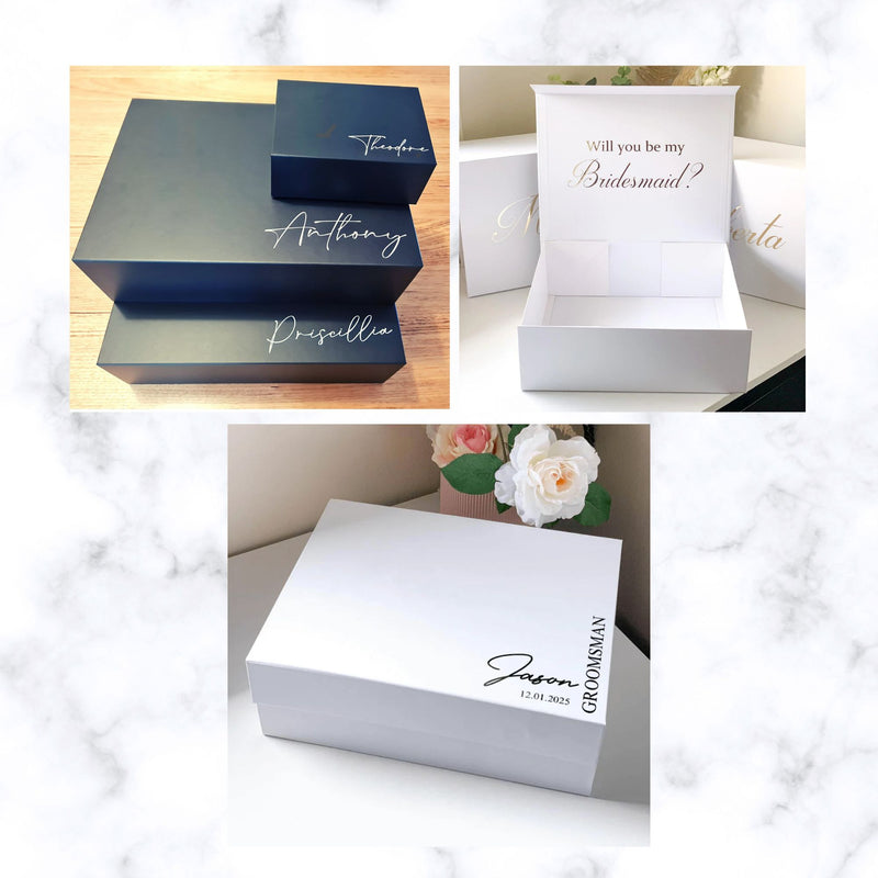 Personalised Luxury Magnetic Gift box