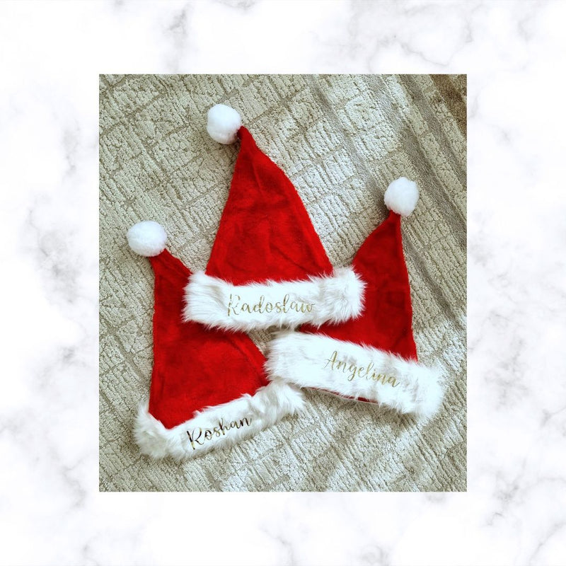 Personalized Santa Hat with Custom Name