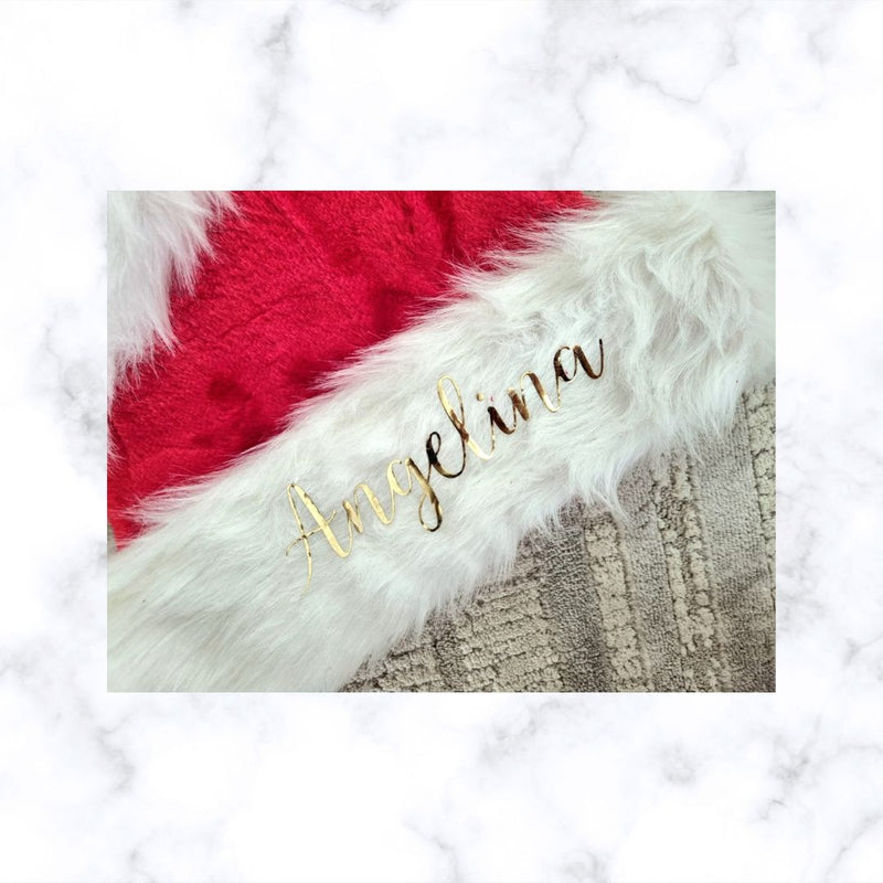 Personalized Santa Hat with Custom Name